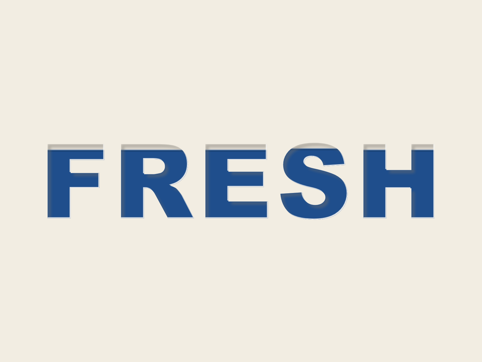 Pour - FRESH, settled frame