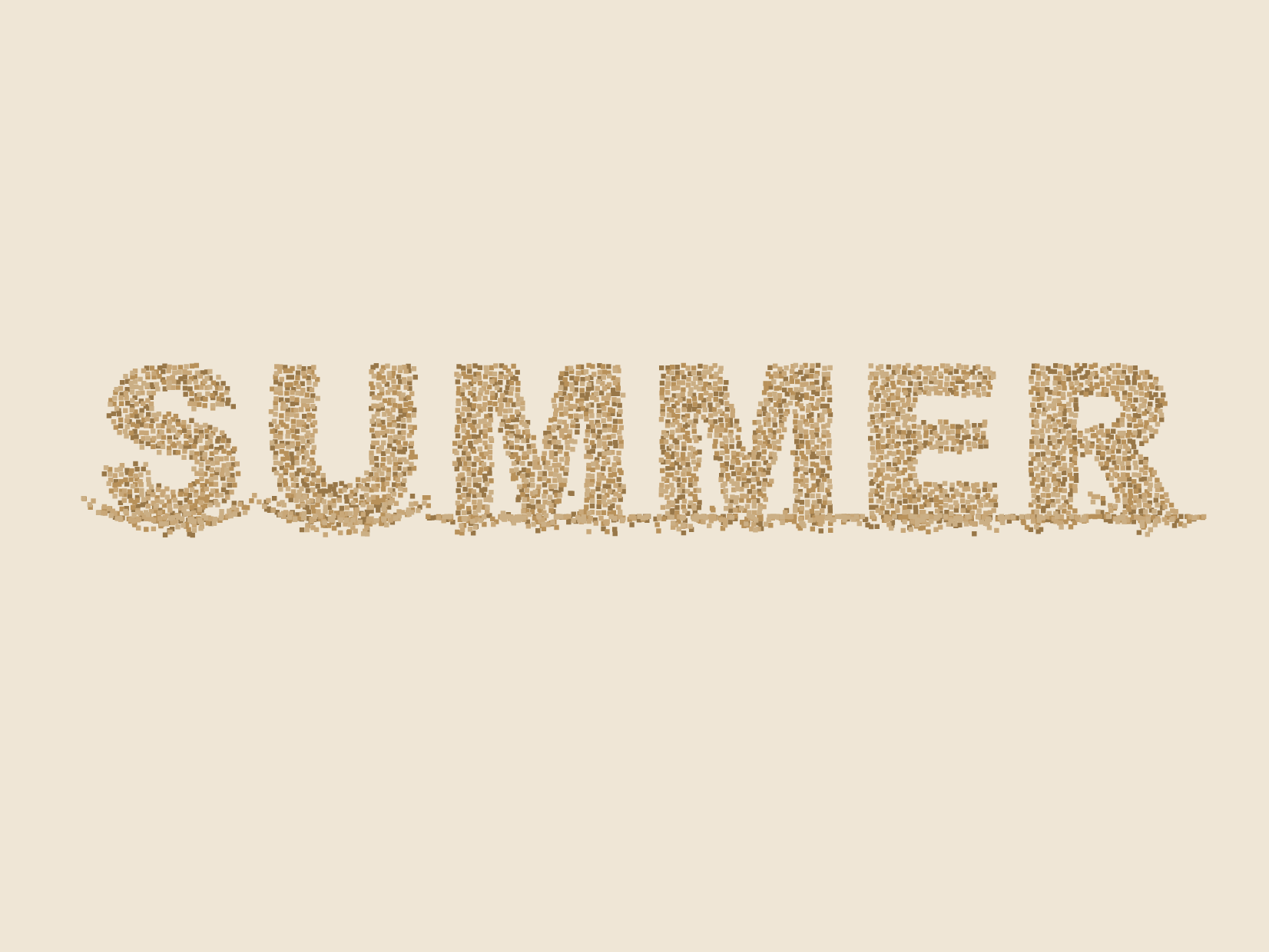 Sand Glyph - SUMMER with reduced motion