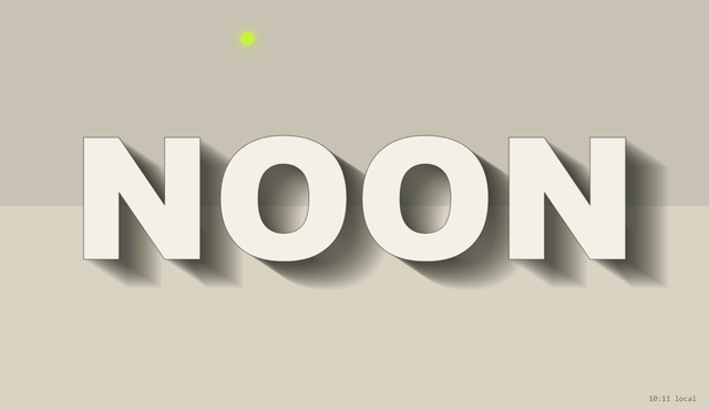 Preview of Sundial — NOON