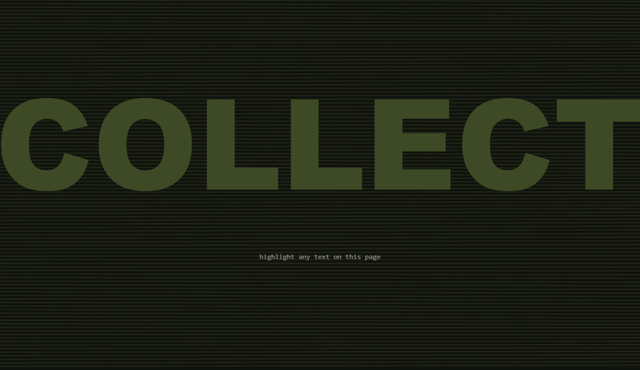 Preview of Selection Ink — COLLECT