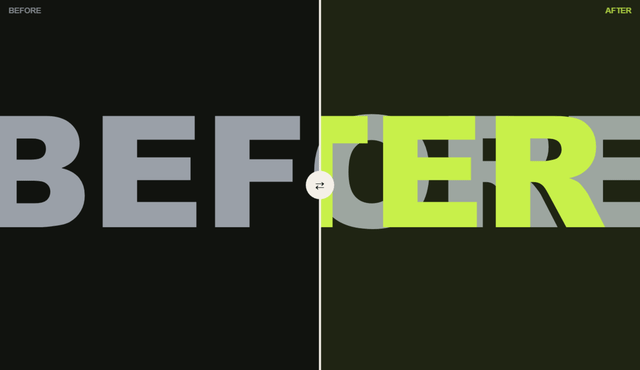 Preview of Wipe — BEFORE / AFTER