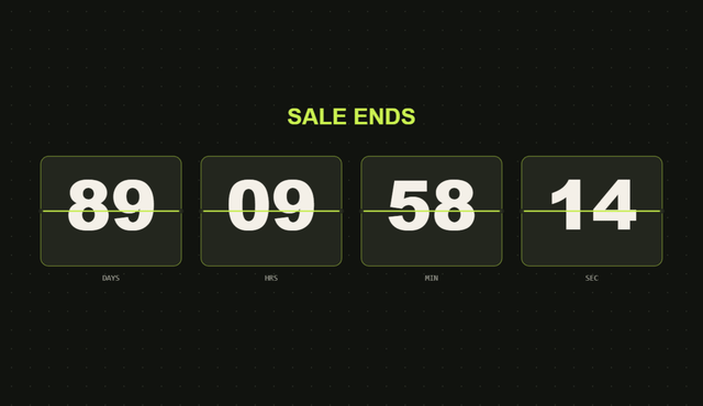 Preview of Flip Clock — SALE ENDS
